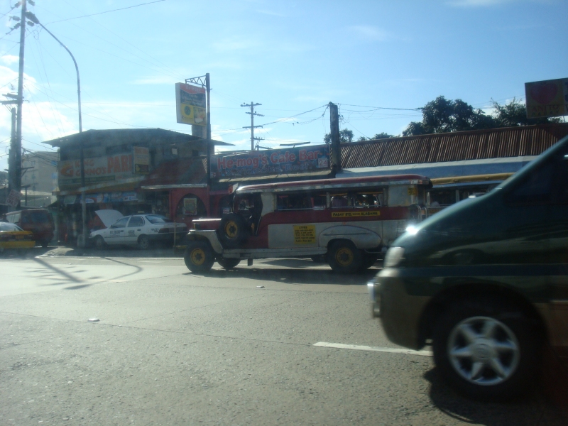 Picture of a Jeepney in Manila